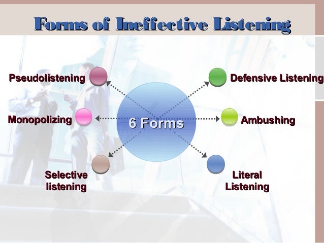 types of listening filling in the gaps listening